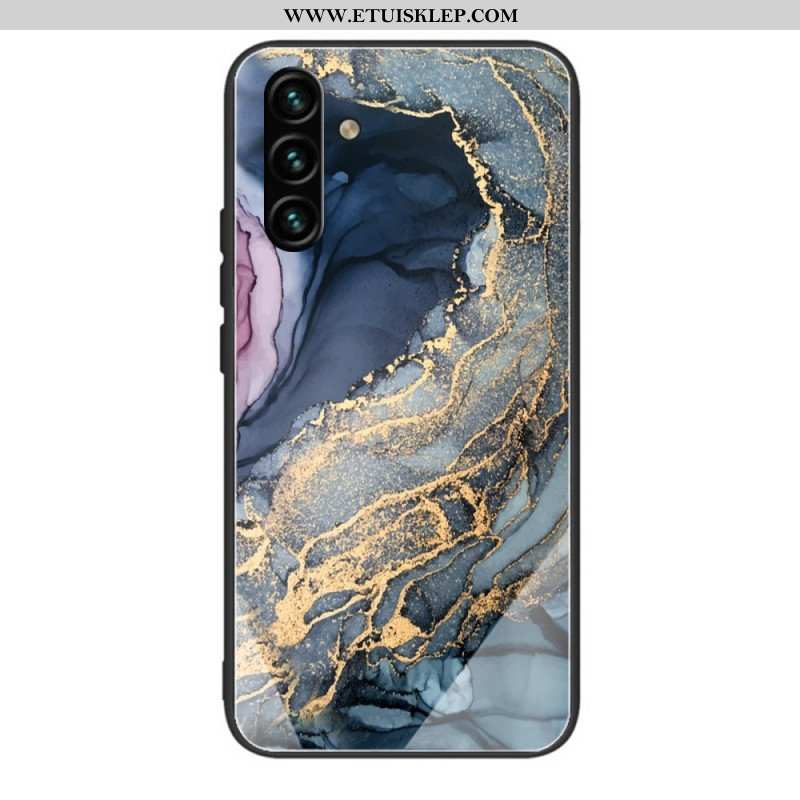 Etui do Samsung Galaxy A13 5G / A04s Marmurowe Szkło Hartowane